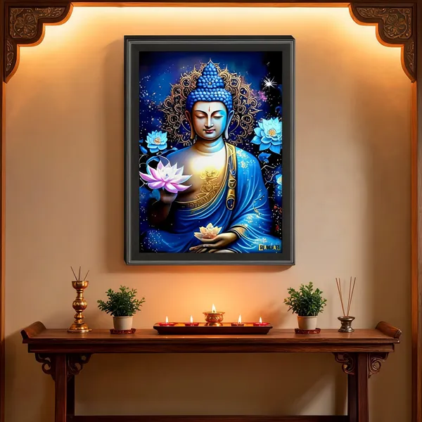 Buddha_Serenity_Frame_For_Religious_And_Devotional