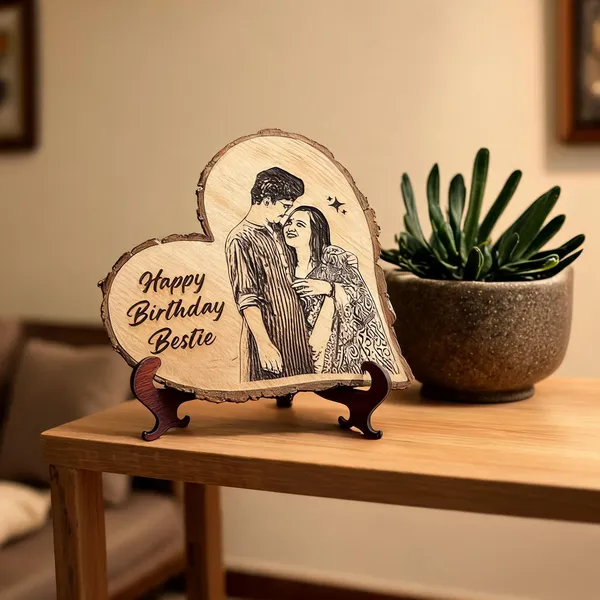 Customizable_Engraved_On_Wood_Photo_Frame_Heart_Shape