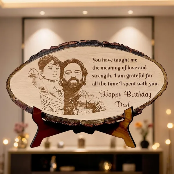 Customizable_Engraved_On_Wood_Photo_Frame_Oval_Shape