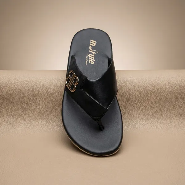 Men'S_Casual_Sandals_With_Gold_Accent