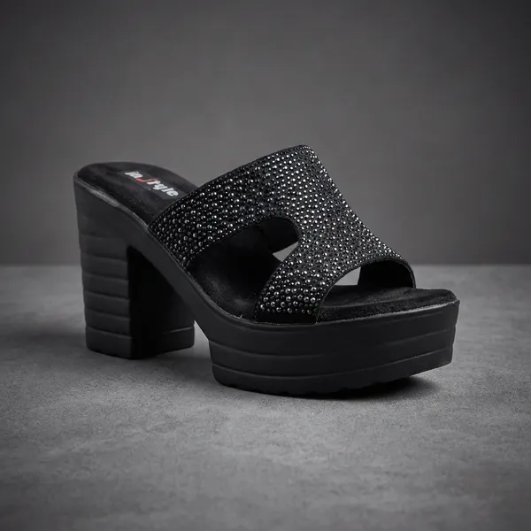 Stylish_Black_Embellished_Block_Heel_Sandals_For_Women