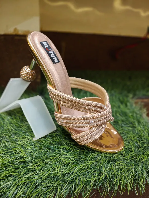 Women's_Golden_Embellished_Heeled_Sandals