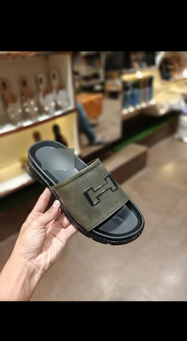Stylish_Slip-On_Sandals_With_Metallic_H-Buckle_Detail