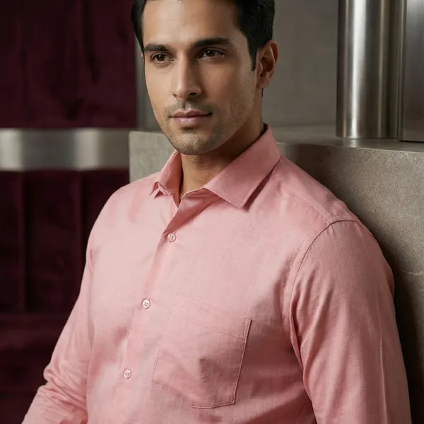 Men's_Formal_Pink_Long_Sleeve_Shirt