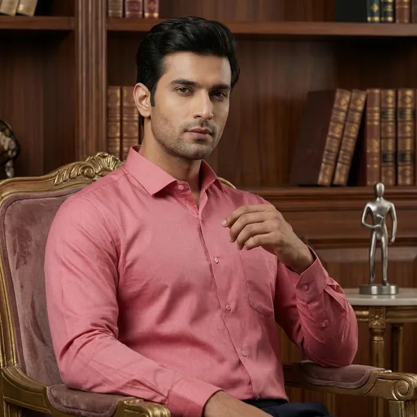 Pink_Full_Sleeve_Formal_Shirt_For_Men