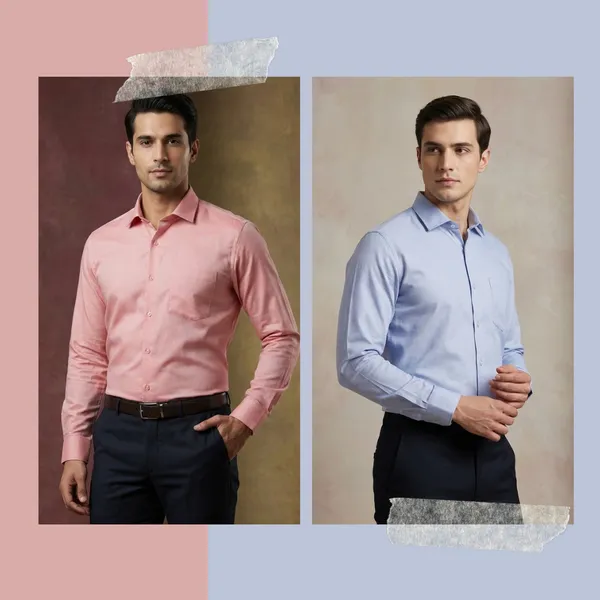 Men's_Formal_Long_Sleeve_Shirt_-_Light_Blue_And_Pink