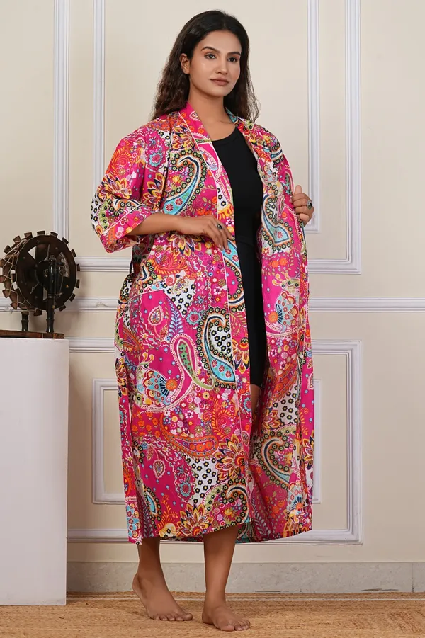 Pink_Tropical_Print_Kimono_Robe_With_Belt