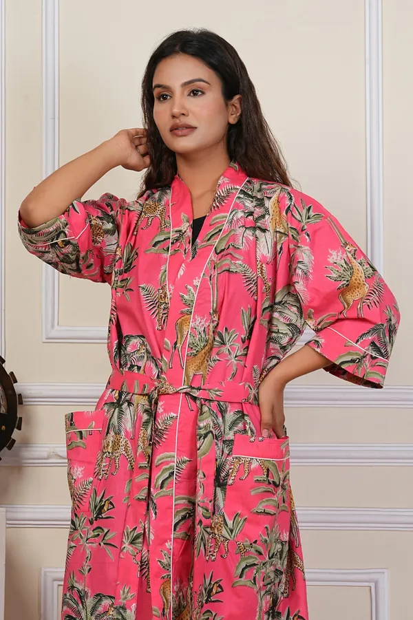 Pink_Tropical_Print_Kimono_Robe_With_Belt