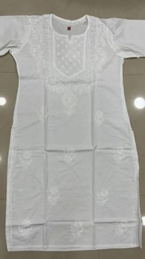 Pristine_White_Classic_White_Handcrafted_Lucknowi_Chikankari_Kurti