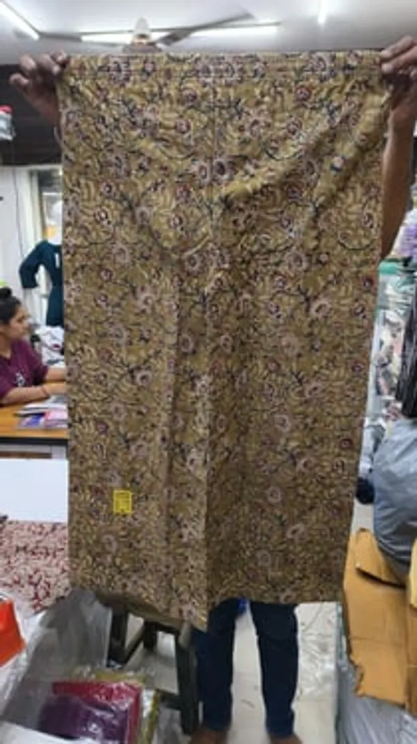 Multicolor_Traditional_Kalamkari_Gamthi_Wide_Leg_Palazzo