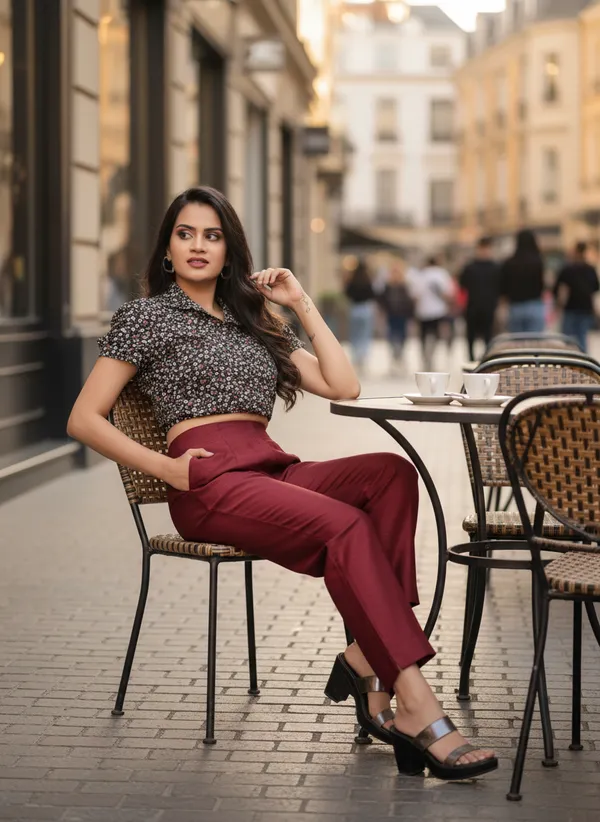 Maroon_Premium_Cotton_Silk_Straight_Pant