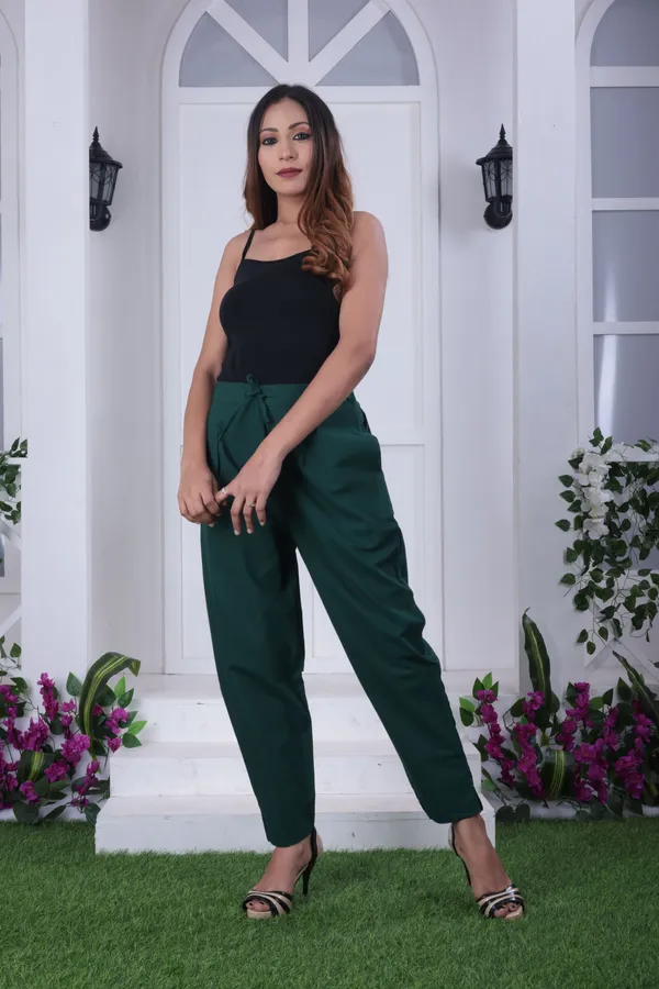 Green_Premium_Cotton_Nadi_Slim_Fit_Tapered_Pants