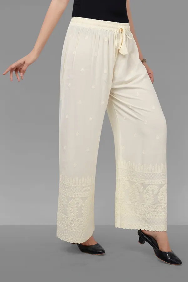 Premium_Heavy_Rayon_Lucknowi_Chikankari_Palazzo