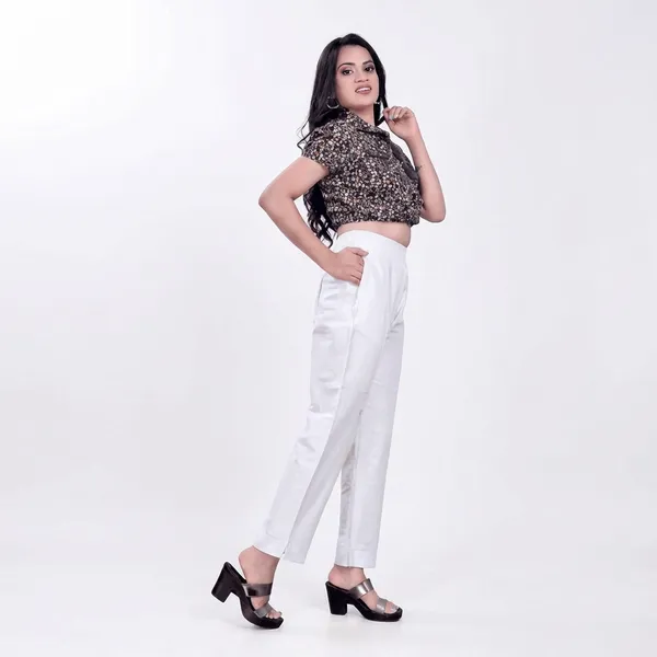 White_Premium_Cotton_Silk_Straight_Pant