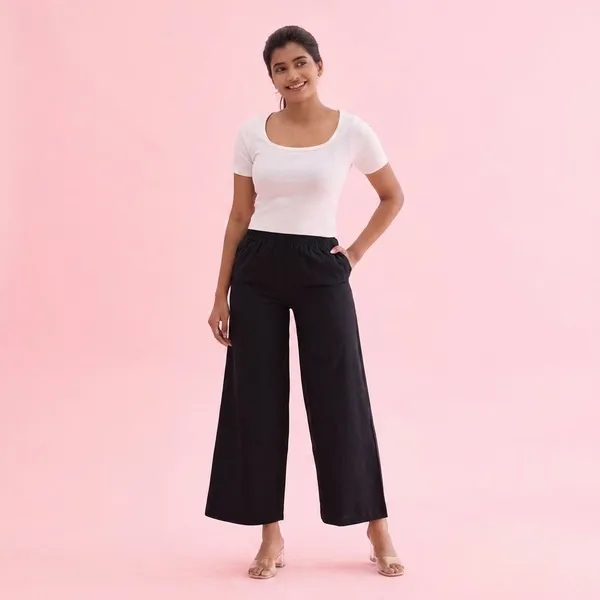 Black_Women_Premium_Rayon_Wide_Leg_Palazzo