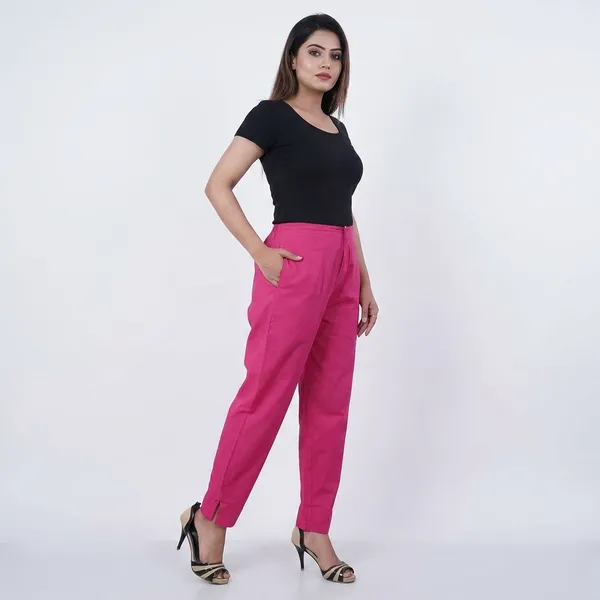 Pink_Premium_Cotton_Nadi_Slim_Fit_Tapered_Pants