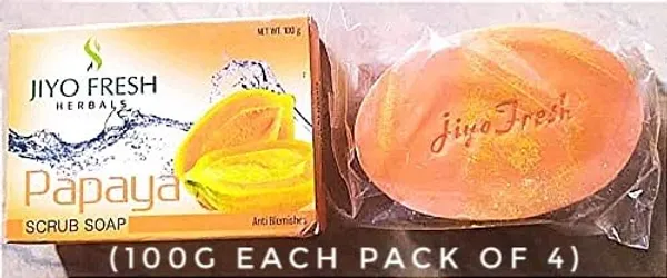 New_Shama_Jiyo_Fresh_Herbal_Papaya_Soap_New_Shama_Pack_of_6