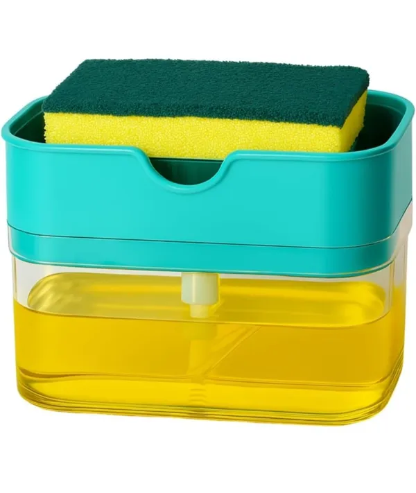 Soap_Dispenser_2_In_1_For_Bathroom_Accessories_Dishwasher_Liquid_Holder_Liquid_Dispenser_Pump_400_Ml_With_Sponge_Holder_Kitchen_Sink_Accessories_Items_Pack_of_2