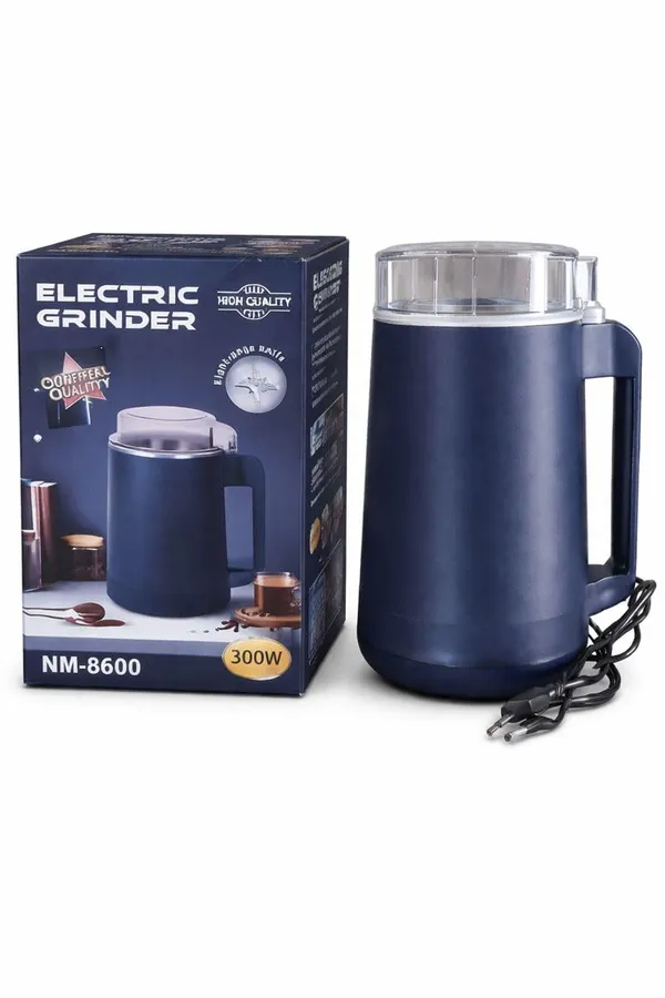 Vibral_Electric_Spice_And_Coffee_Bean_Grinder_200W_Stainless_Steel_80G_Capacity_One_Touch_Operation_Blue_Model_Nm_8600