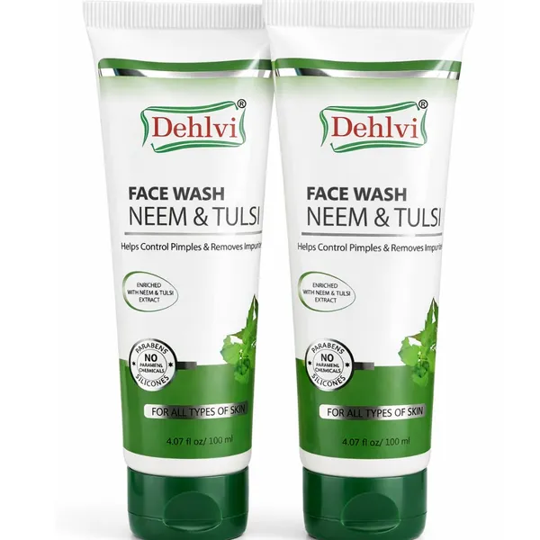Neem_Tulsi_Face_Wash_100Gm_Pack_Of_4