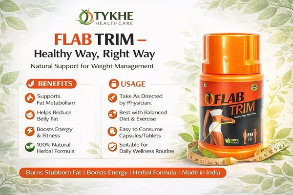 Flab_Trim_Powder_200_Gm_&_60_Capsules_For_Healthy_Way_Right_Way._Combo_Pack_Of_Fat_To_Fit