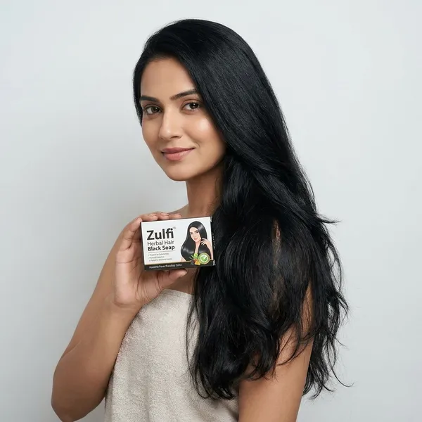 Jiyo_Fresh_Zulfi_Herbal_Hair_Black_Soap_100G_Pack_Of_6