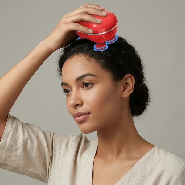 Electric_Scalp_Massager_For_Head_Body_Rechargeable_4_Head_Silicone_Kneading_Massager_Red