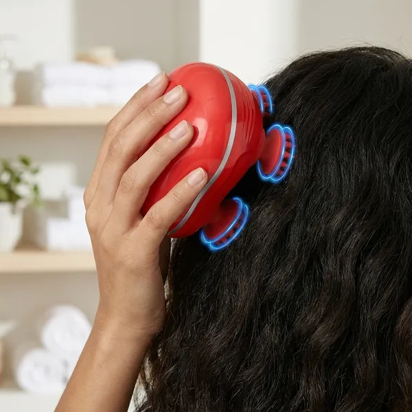 Electric_Scalp_Massager_For_Head_Body_Rechargeable_4_Head_Silicone_Kneading_Massager_Red