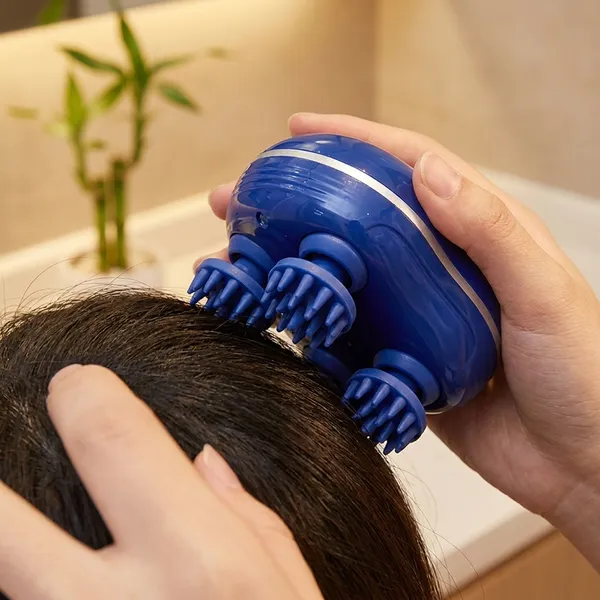 Electric_Scalp_Massager_For_Head_Body_Rechargeable_4_Head_Silicone_Kneading_Massager_Blue