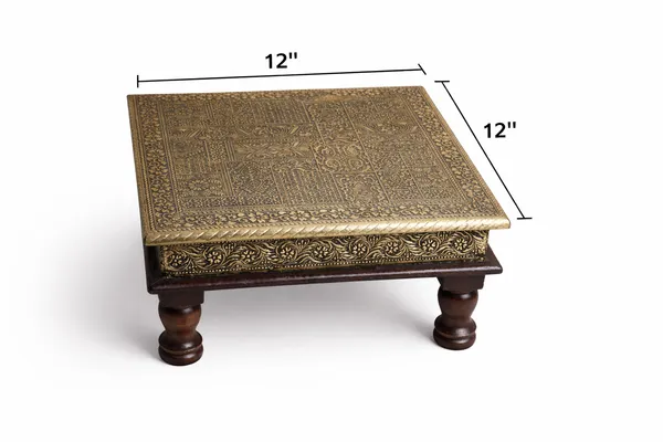 Brass_Wood_And_Brass_Premium_Chowki_Bajot_For_Home_Decor