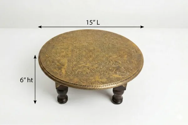 Brass_Wood_And_Brass_Premium_Chowki_Bajot_For_Home_Decor