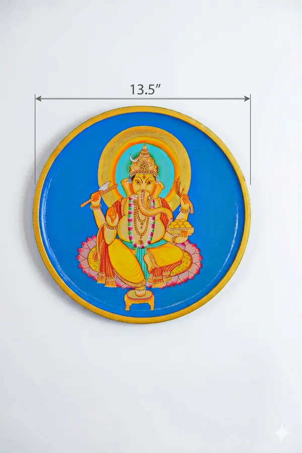 Blue_Wooden_Premium_God_Ganesh_Plate_For_Home_Decor