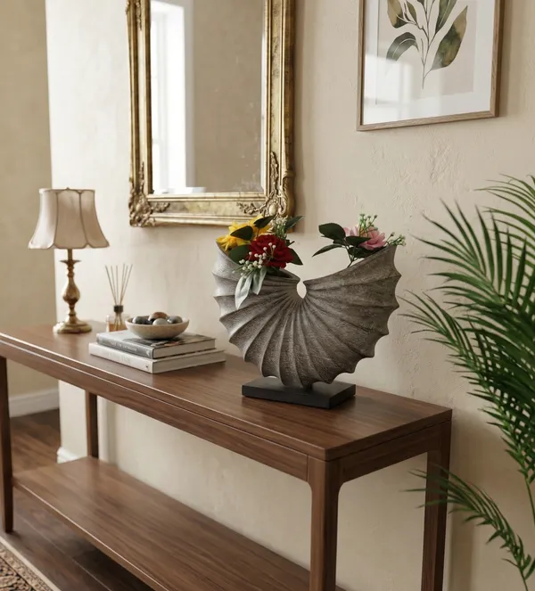 Grey_Wooden_Premium_Show_Pieces_And_Vase_For_Home_Decor