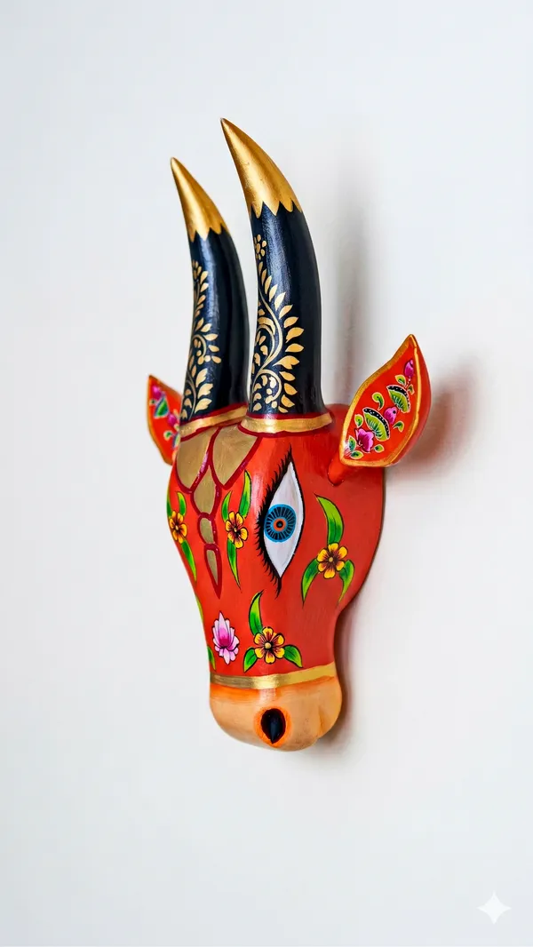 Red_Wooden_Premium_Wall_Hanging_For_Home_Decor