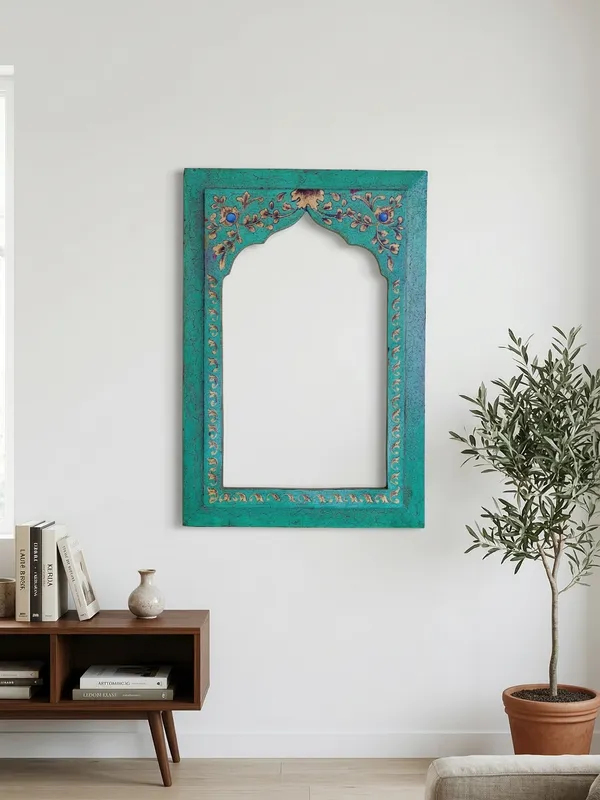 Rustic_Green_Wooden_Premium_Jarokha_And_Frames_For_Home_Decor