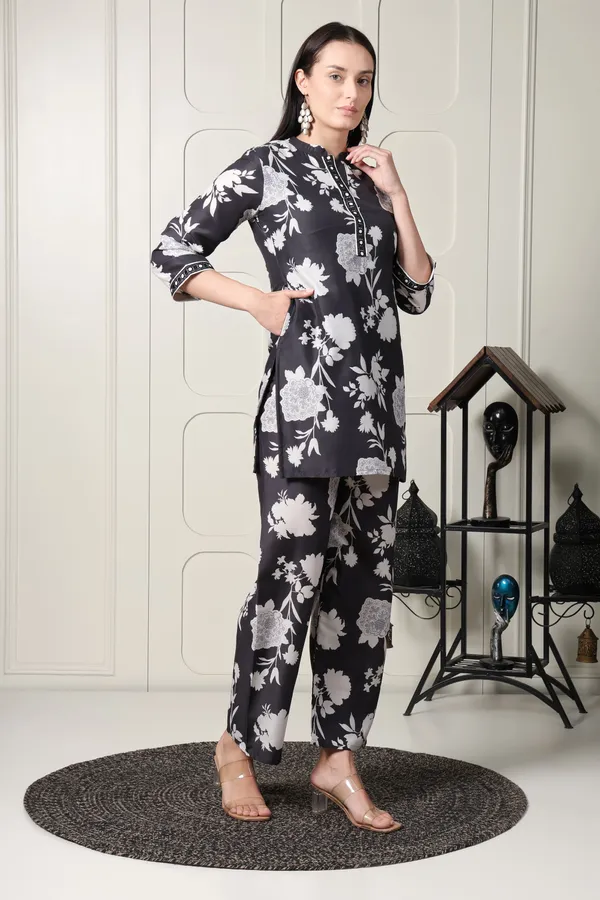 Black_&_White_Floral_Printed_Co-ord_Set