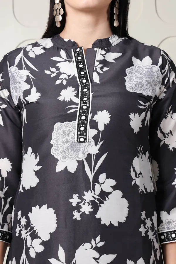 Black_&_White_Floral_Printed_Co-ord_Set