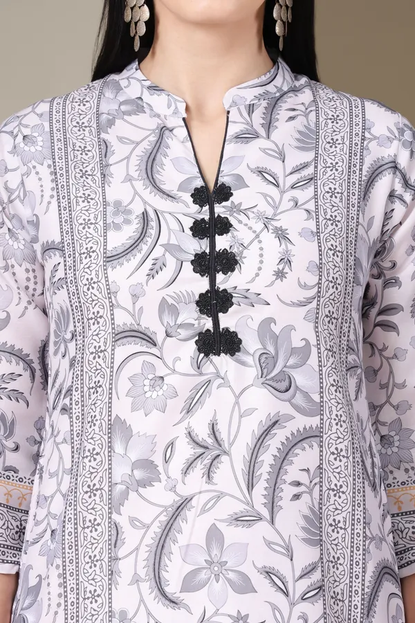 White_Printed_Co-ord_Set_For_Women