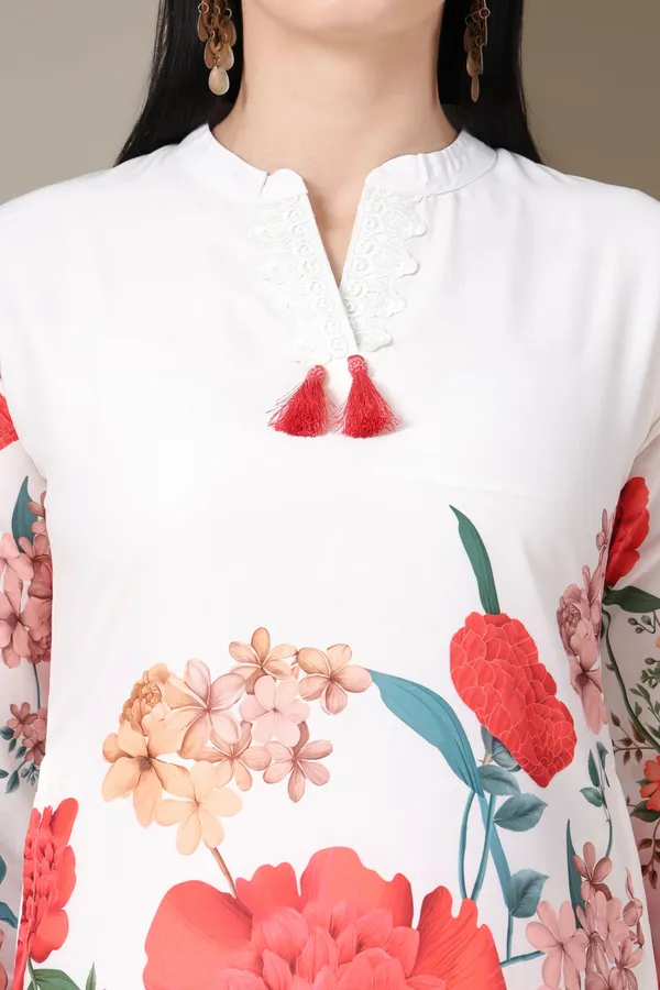 Women's_White_Floral_Printed_Co-ord_Set_With_Pink_Tassels