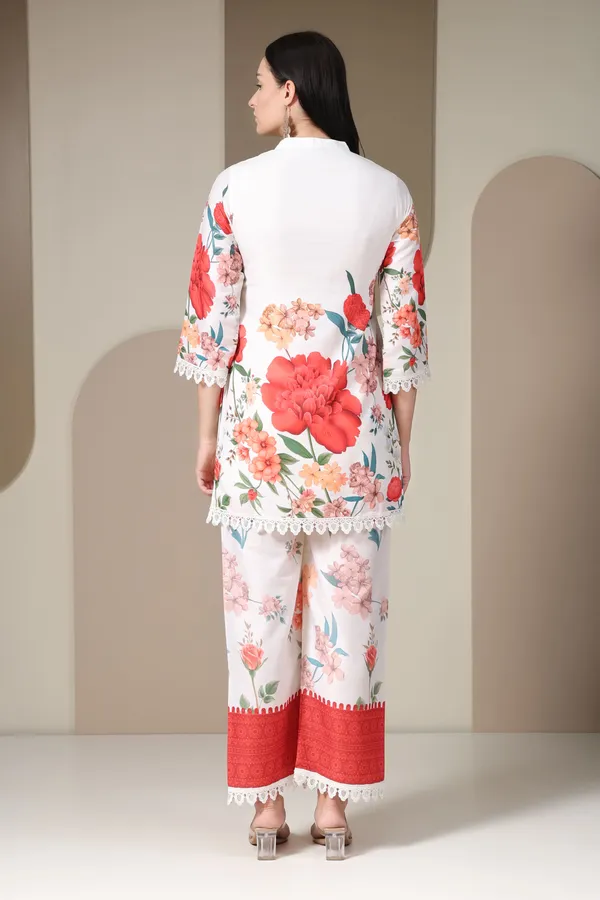 Women's_White_Floral_Printed_Co-ord_Set_With_Pink_Tassels