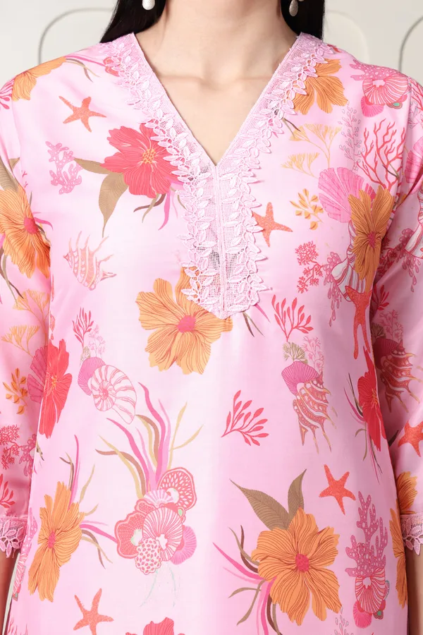 Women's_Pink_Floral_Print_Co-ord_Set