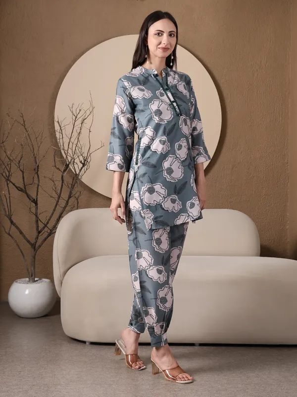 Mint_Green_Floral_Printed_Co-ord_Set