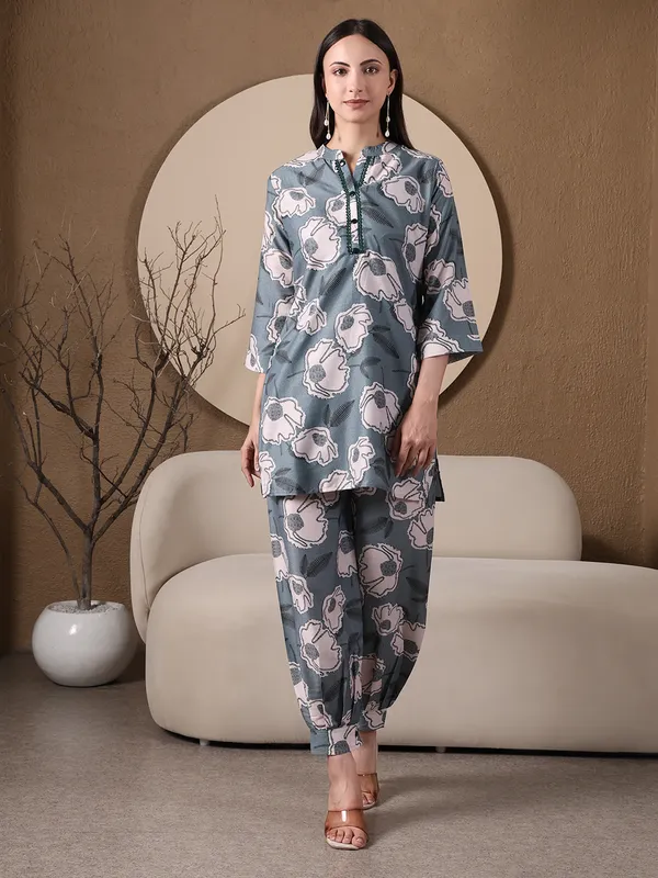Mint_Green_Floral_Printed_Co-ord_Set