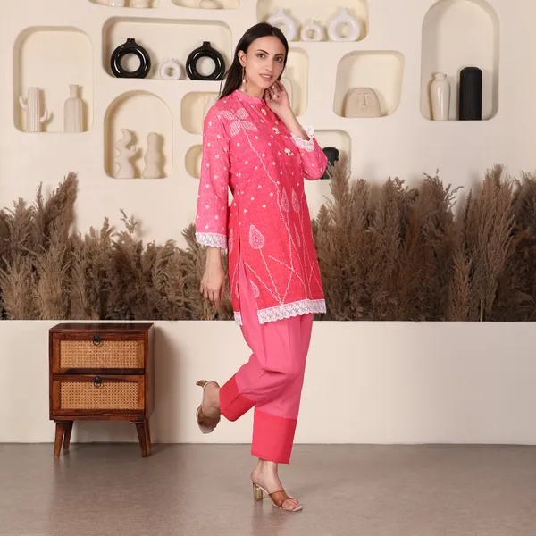 Bandhani_Print_Chikan_Co-ord_Set