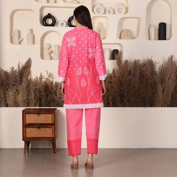 Bandhani_Print_Chikan_Co-ord_Set