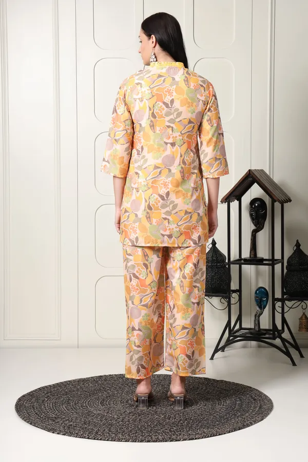 Women's_Yellow_Floral_Printed_Co-ord_Set
