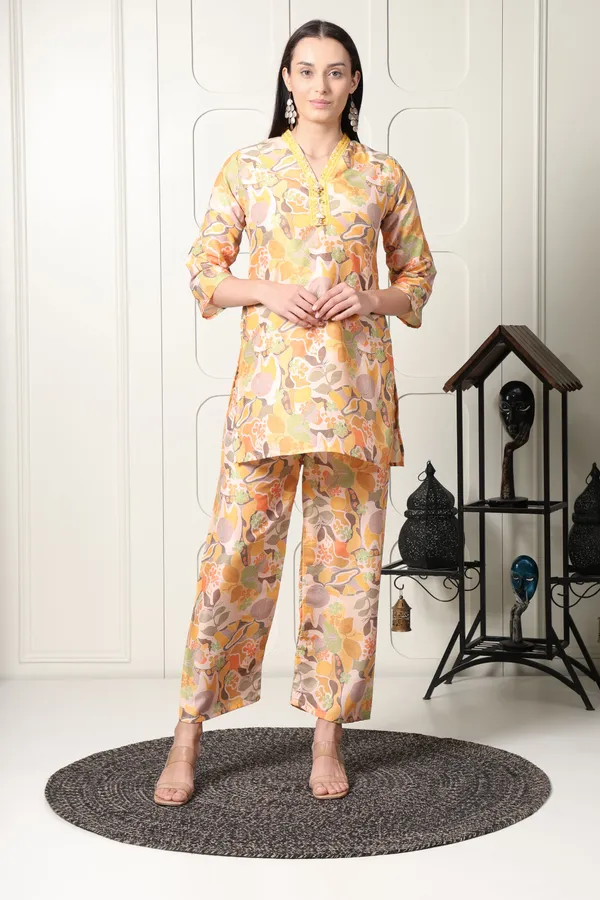 Women's_Yellow_Floral_Printed_Co-ord_Set
