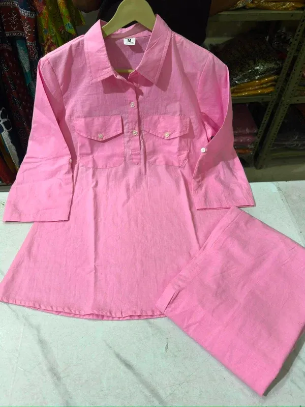 Blush_Pink_Everyday_Shirt_&_Trouser_Co-ord_Set