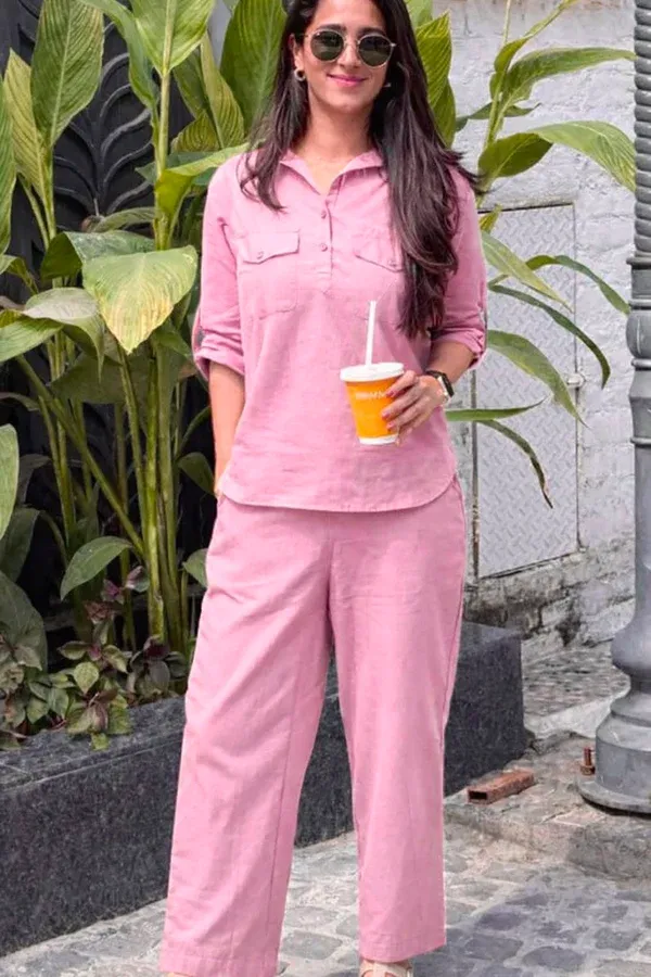 Blush_Pink_Everyday_Shirt_&_Trouser_Co-ord_Set