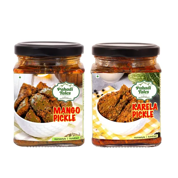Mango_And_Karela_Pickle_(Pack_Of_2)